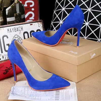 Christian Louboutin Shallow mouth stiletto heel Shoes Women--004